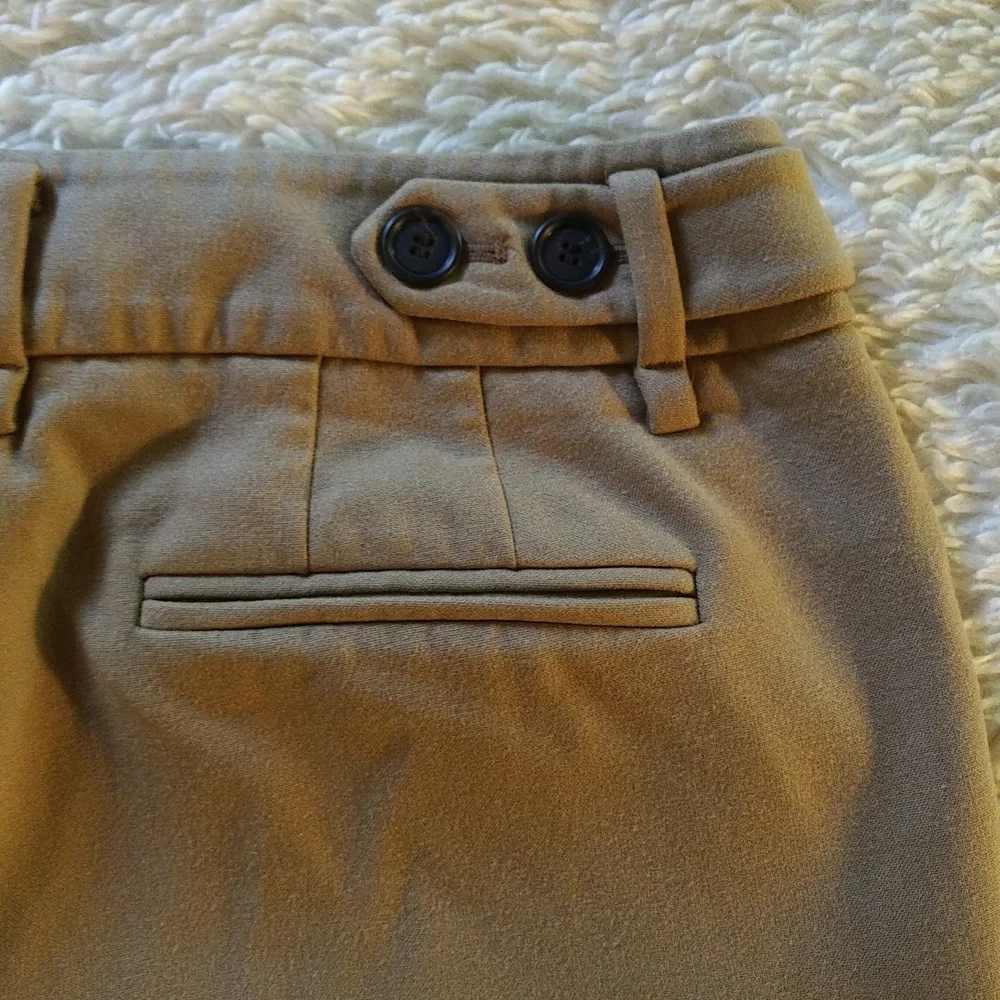 LOFT Tan Wide Leg Pants - Picture 8 of 9